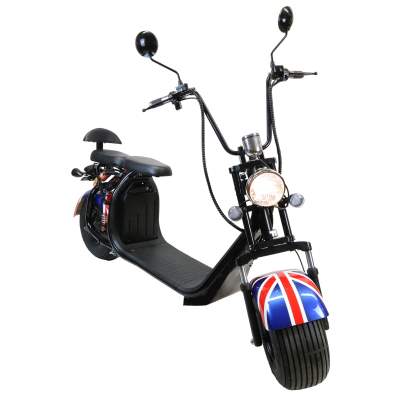 Elektro Scooter 2-Sitzer, Union Jack - englische Flagge