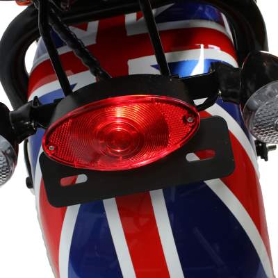 Elektro Scooter 2-Sitzer, Union Jack - englische Flagge