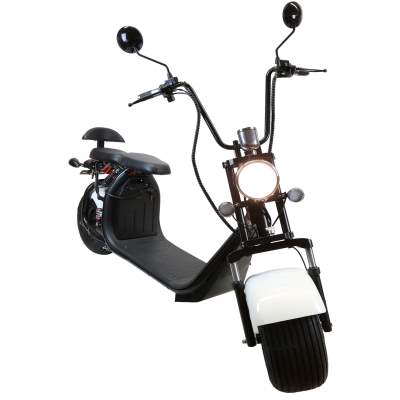 Elektro Scooter 2-Sitzer, White - weiß