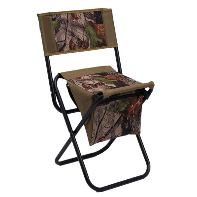 EuroCatch Camou Foldable Chair + Lehne & Tasche Angelstuhl 41x33x75cm