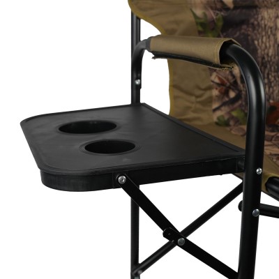 EuroCatch Camou Foldable Directors Chair + Table, 59x48x85cm