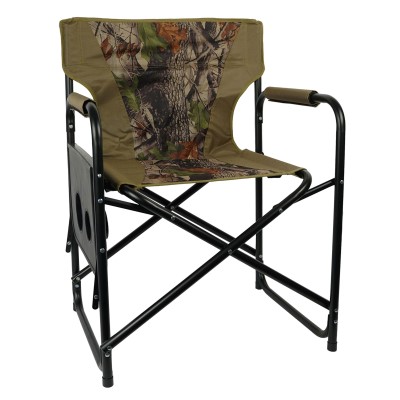 EuroCatch Camou Foldable Directors Chair + Table Camping Stuhl 59x48x85cm