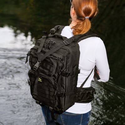 Legendfossil Rucksack Cave Black,