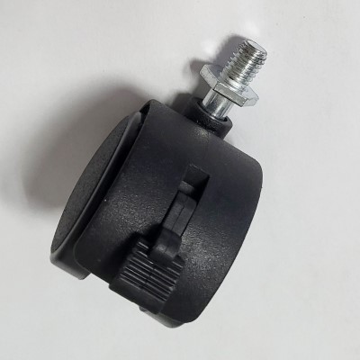 NAYVER Ersatzteil Fußrolle mit Feststeller für Gasofen