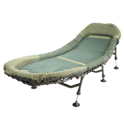 Cyprinus Tilt Memory Foam Carp Fishing 6 leg Bedchair Karpfenliege 206 x 82 cm - 130 KG