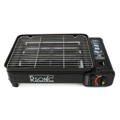 Rsonic Butangas Camping Grill mit Koffer inkl. 8 Gaskartuschen