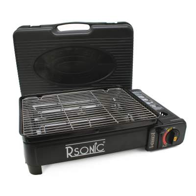 Rsonic Butangas Camping Grill mit inkl. 8 Gaskartuschen