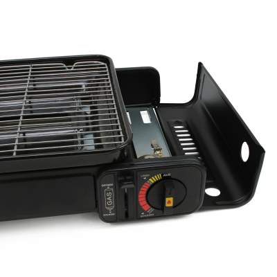 Rsonic Butangas Camping Grill mit Koffer inkl. 8 Gaskartuschen