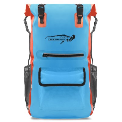 Legendfossil Tarpauline Rucksack Traveller Drybag blau-orange - 30L