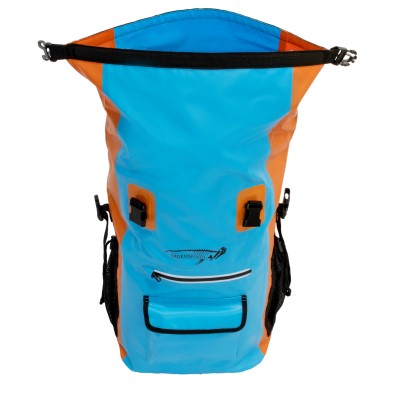 Legendfossil Tarpauline Rucksack Traveller Drybag blau-orange - 30L