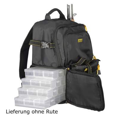 SPRO Backpack 2 inkl. 4 Boxen & Rig Wallet Rucksack