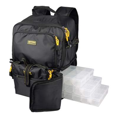 SPRO Backpack 2 inkl. 4 Boxen & Rig Wallet,