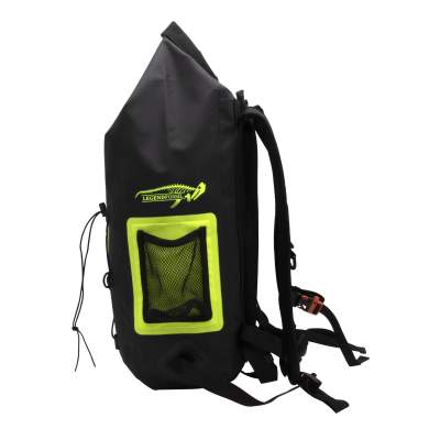 Legendfossil Wasserfester Rucksack HighFjord Drybag 30Liter - 30 x 15 x 65 cm - schwarz