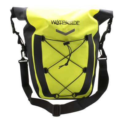 Waterside Wasserfeste Fahrradtaschen (Paar) Bikecase Drybag 2x15Liter - 30 x 12 x 35 cm - gelb