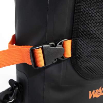 Waterside Wasserfeste Kajaktasche Dark-Lava schwarz-orange