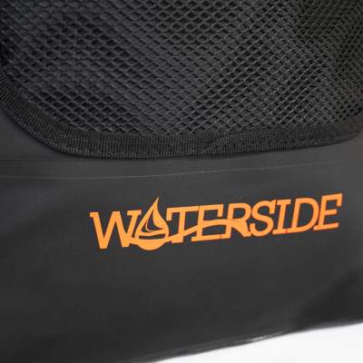 Waterside Wasserfeste Kajaktasche Dark-Lava Drybag schwarz-orange