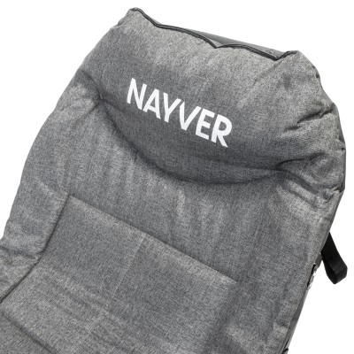 NAYVER Faltbare Campingliege 195 x 65 x 27cm