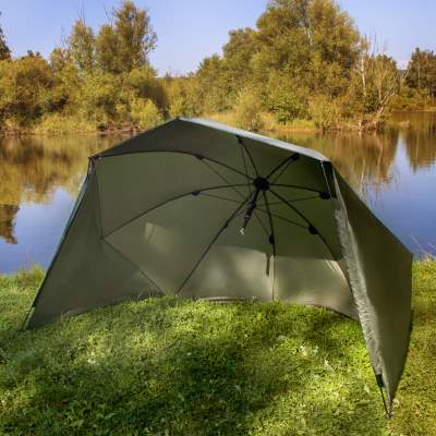 Maxx Lounge Schirm mit Seitenflügel Brolly Bogenmaß 250cm