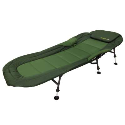 Angel Domäne Nightwalker Pro Comfort Bedchair 6 Bein Karpfenliege und Oval Shelter