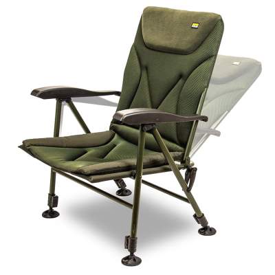 Solar Tackle Bankmaster Recliner Chair Karpfenstuhl Grün - 6kg