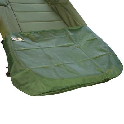 Angel Domäne Nightwalker Pro Comfort Bedchair 6 Bein Karpfenliege und Welli Wipe (Fußschoner),