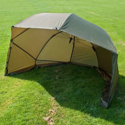 BAT-Tackle 60'' Oval Squat Brolly inklusive Türstangen und Storm Caps