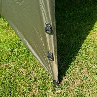 BAT-Tackle 60'' Oval Squat Brolly inklusive Türstangen und Storm Caps