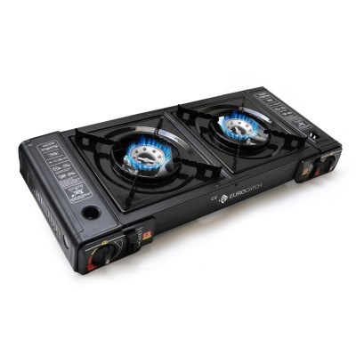 EuroCatch Dual Gas Stove - 2-Flammen-Gaskocher 2 x 2,3kW