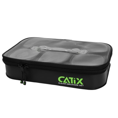 Catix Clear Organize Set Kleinteil-Taschen 37 x 25 x 7cm