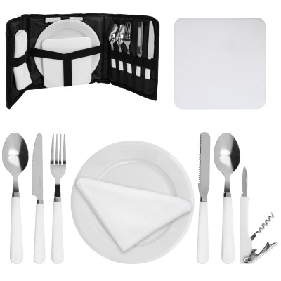 Catix Cutlery & Crockery Set, 26 x 23 x 4cm