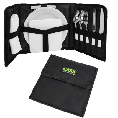 Catix Cutlery & Crockery Set, 26 x 23 x 4cm