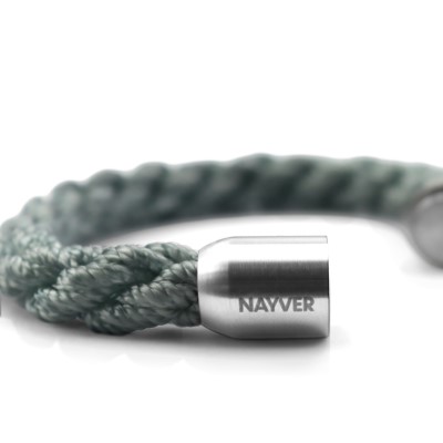 NAYVER KAPT´N Hook Armband Hellblau-Silber - 16cm