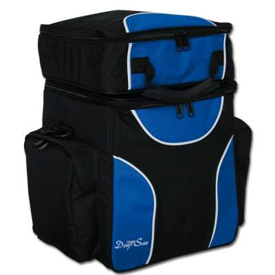 Team Deep Sea X-Perience Series Profi Pilkertasche 40x28x38cm - schwarz/blau