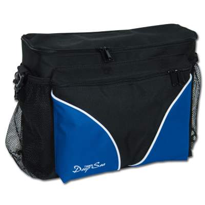 Team Deep Sea X-Perience Series Pilker Umhängetasche 34x12x25cm - schwarz/blau