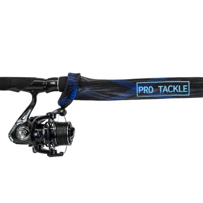 Pro Tackle Rod Sock Spinning, 170cm - 4,0cm - schwarz/blau