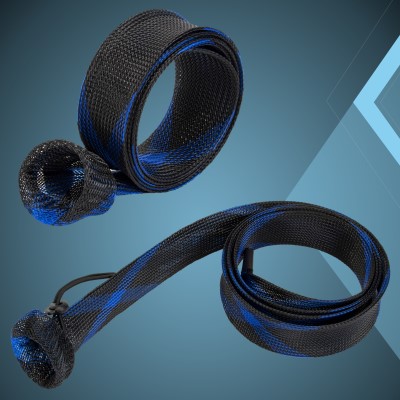 Pro Tackle Rod Sock Spinning Rutensocke 170cm - 4,0cm - schwarz/blau