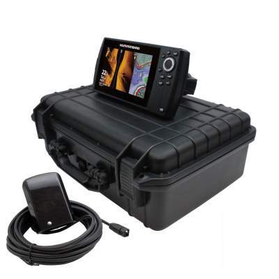 Humminbird Helix 7 CHIRP Mega SI GPS G3 + Fatbox® Echolotkoffer G 30 Modell 3550 Set