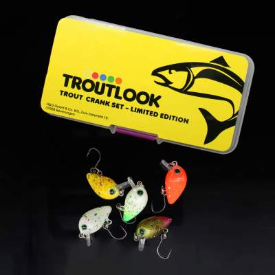 Troutlook 5 x Trout Crank Set Limitid Edition 2,6cm - 1,9g