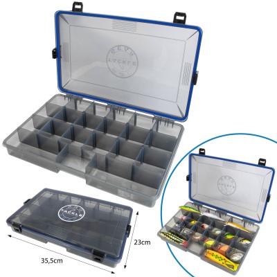 Pro Tackle Lure Box Shallow 3er Set, 3 Stück