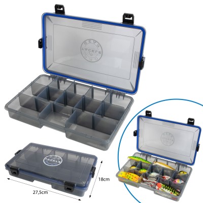 Pro Tackle Lure Box Shallow 3er Set Köderbox 3 Stück