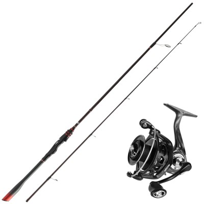 Senshu Bass Play GTX + Psycho Spin 4000XF Combo - Spinnset 2,00m- 8-26g - 2tlg. - 4000