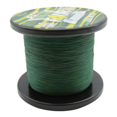 Roy Fishers X4 Braid geflochtene Schnur, 1m - 0,20mm - grün - 12,4kg