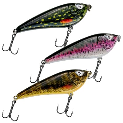 Senshu Jerkaza 3er Set - Jerkbait 12cm - Pike/Trout/D-Perch - 42g