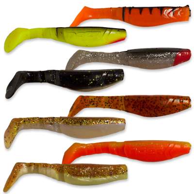 Angel Domäne Action Shad Set 8,5cm 32 St. gemischt für Zander und Hecht