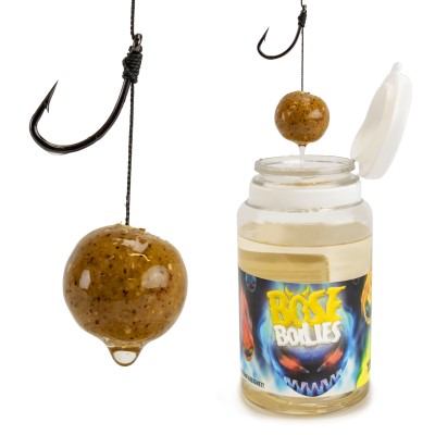 BAT-Tackle Sessionpack Böse Boilies im Realistric® Eimer 18mm White chocolate + Dip + Pop Ups