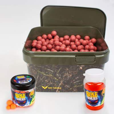 BAT-Tackle Sessionpack Böse Boilies im Realistric® Eimer 18mm Krill + Dip + Pop Ups