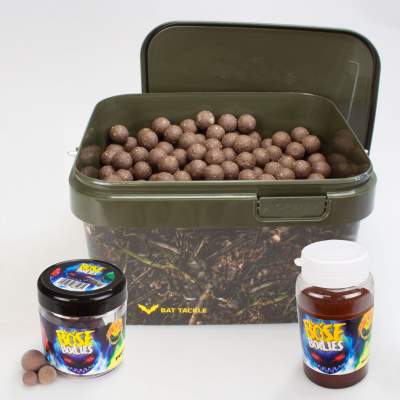 BAT-Tackle Sessionpack Böse Boilies im Realistric® Eimer, 18mm Monster Crab + Dip + Pop Ups