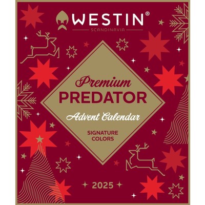 Westin Premium Predator Advent Calendar 2025 - Adventskalender 52 x 44 x 4,6cm