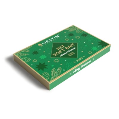 Westin P&T Soft Bait Advent Calender 2025 39 x 27 x 3,8cm