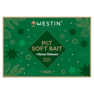 Westin P&T Soft Bait Advent Calender 2025 39 x 27 x 3,8cm